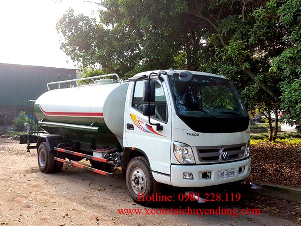 Xe phun nước rửa đường 8 khối Thaco ollin 700C (8m3)