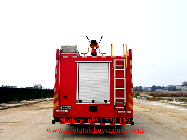 Ô tô chữa cháy cứu hỏa 6 khối Dongfeng